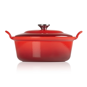 Faitouts, cocottes et marmites : Cocotte Plume 28 Cm Rouge